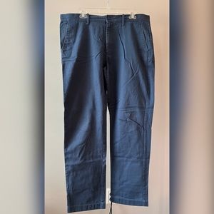 J Crew — The Sutton blue chino slacks